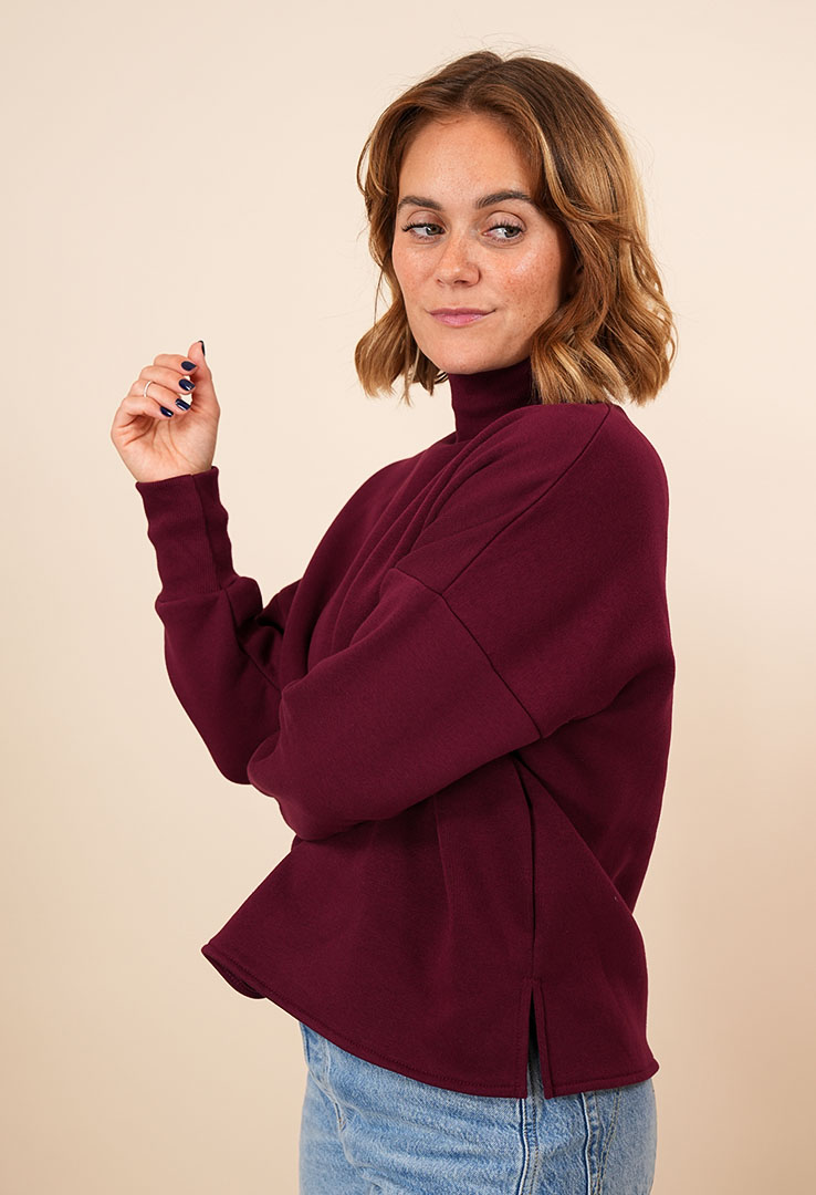 "Urban Chill "Sweater mit Stehkragen