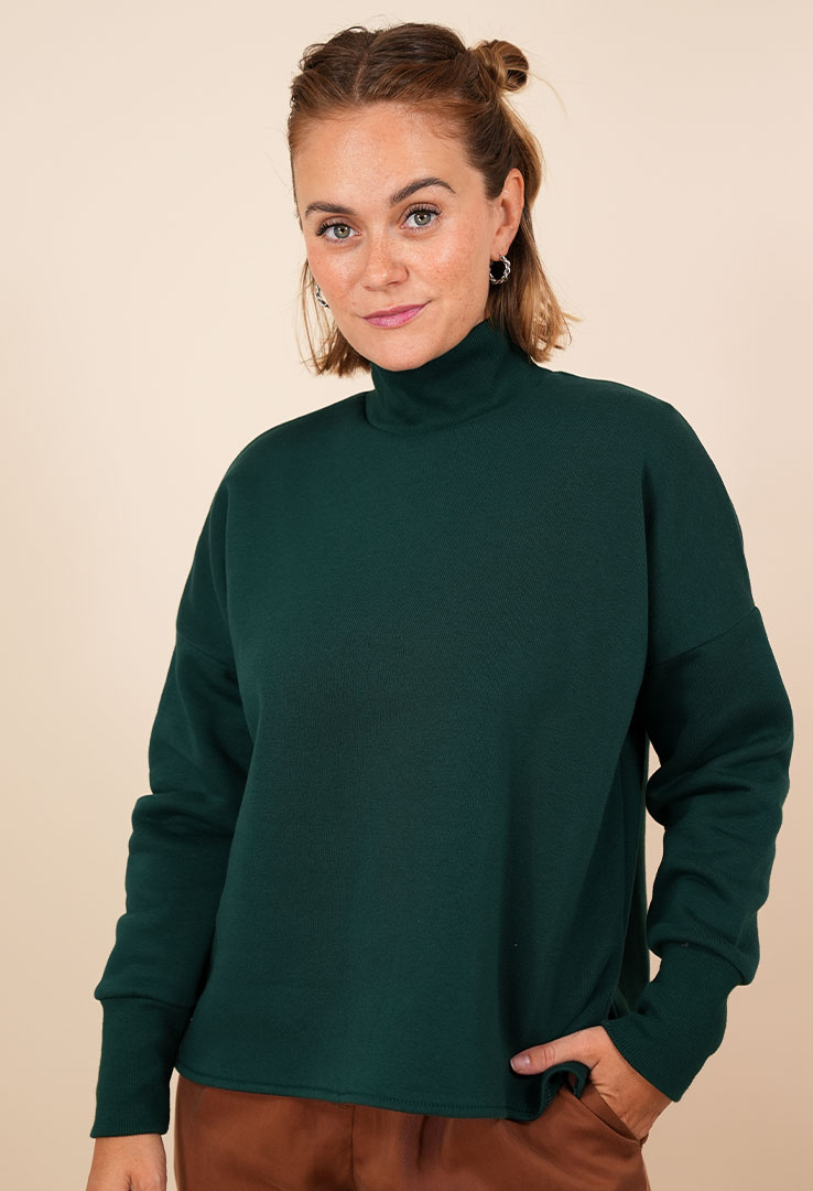 "Urban Chill "Sweater mit Stehkragen
