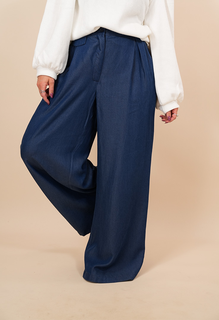 „Soft Denim Dream“ Tencel-Hose