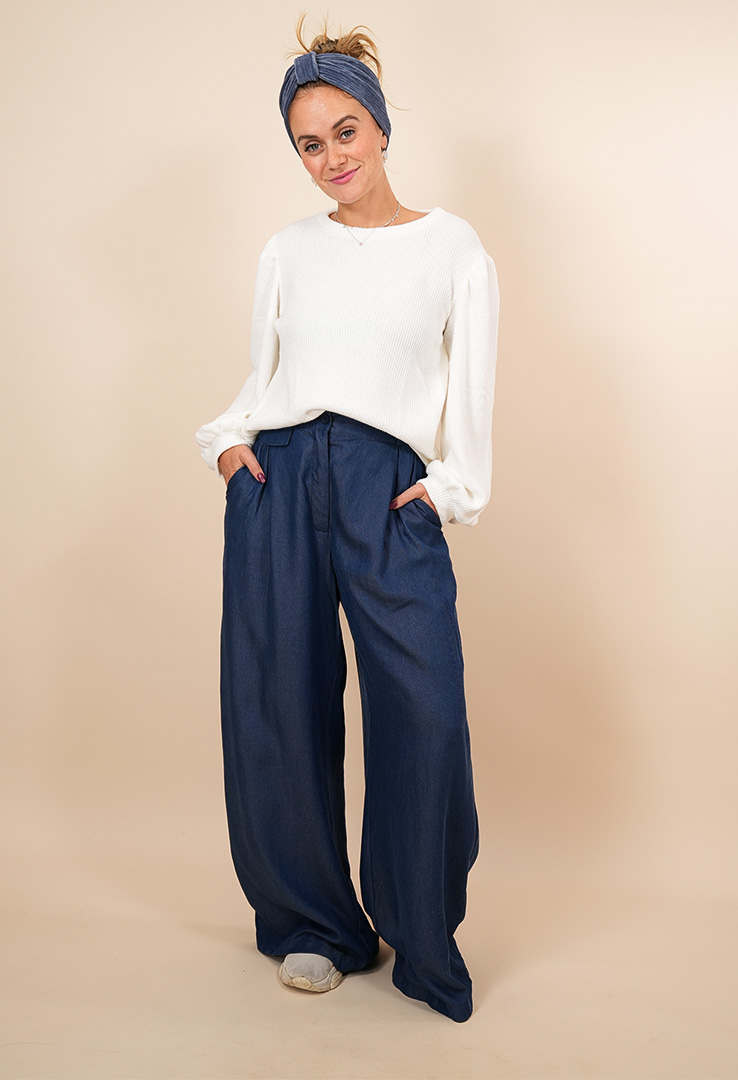 „Soft Denim Dream“ Tencel-Hose