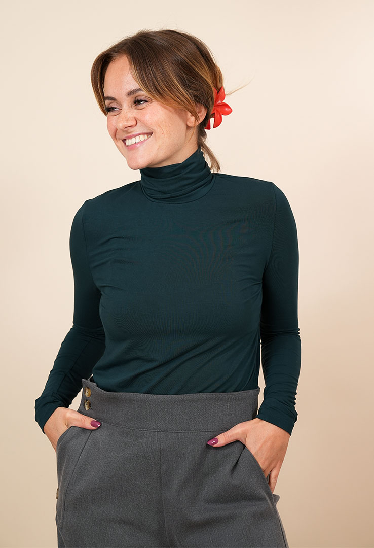 "Soft Skin Turtleneck" Longsleeve