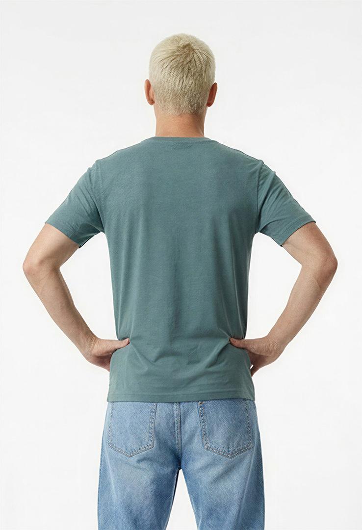 nachhaltiges Männer Basic-T-Shirt aus Baumwolle und Modal
