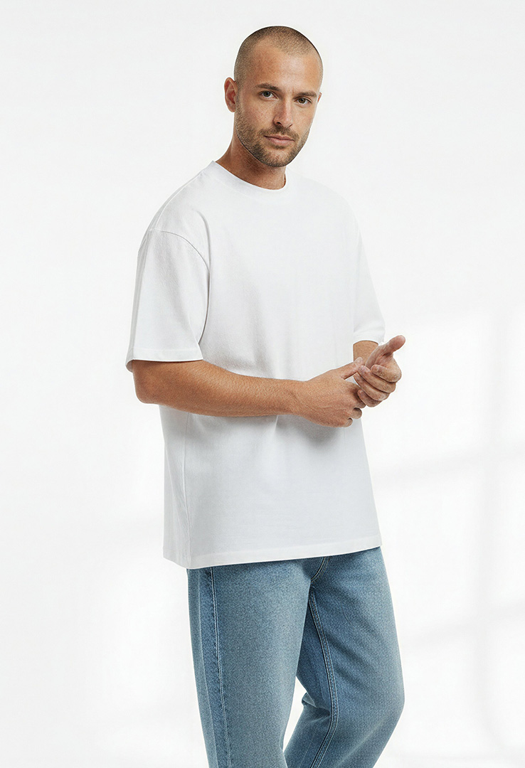 nachhaltiges Basic Unisex T-Shirt aus Baumwolle