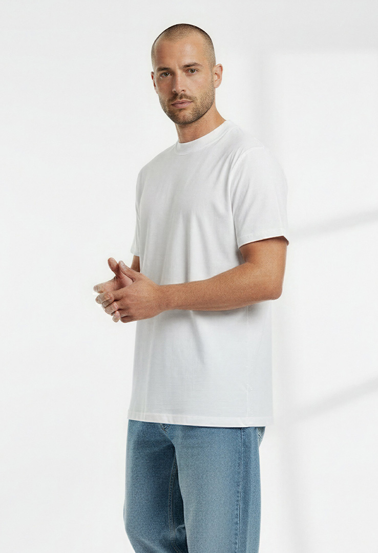 nachhaltiges Basic Unisex T-Shirt aus Baumwolle