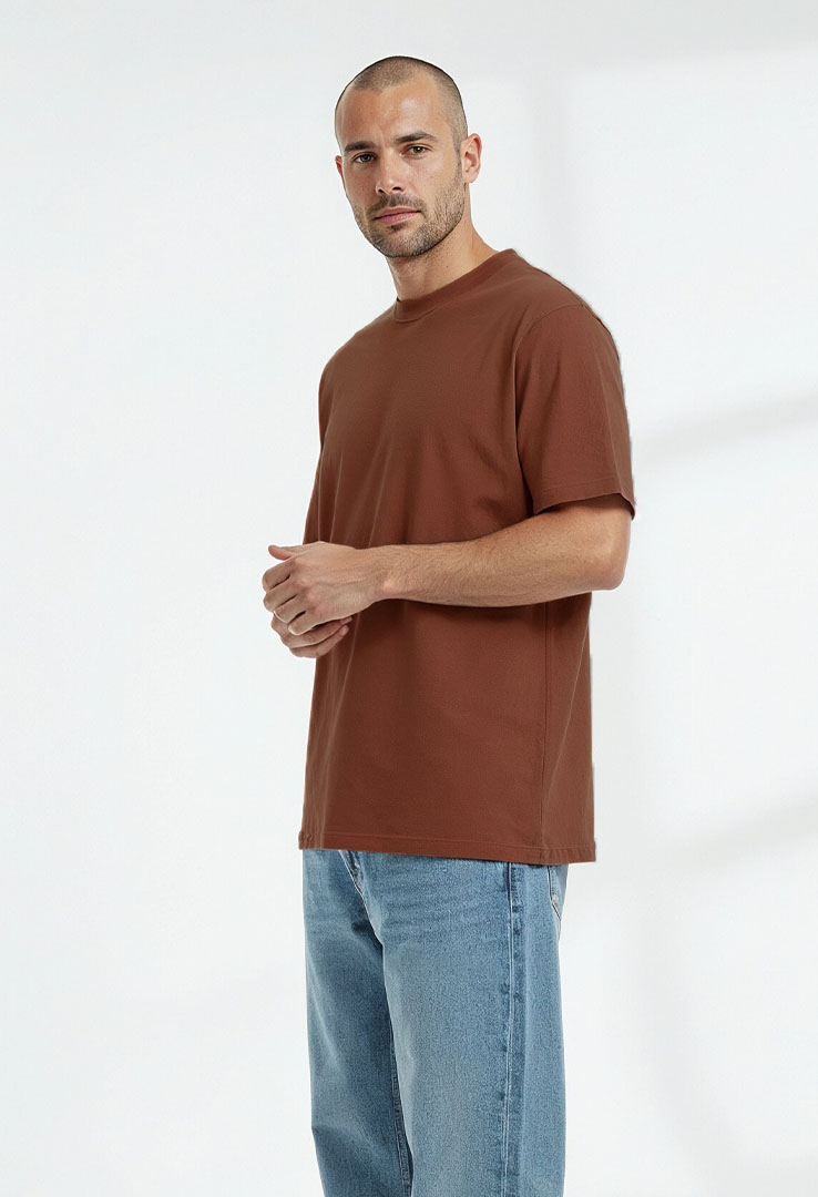 nachhaltiges Basic Unisex T-Shirt aus Baumwolle