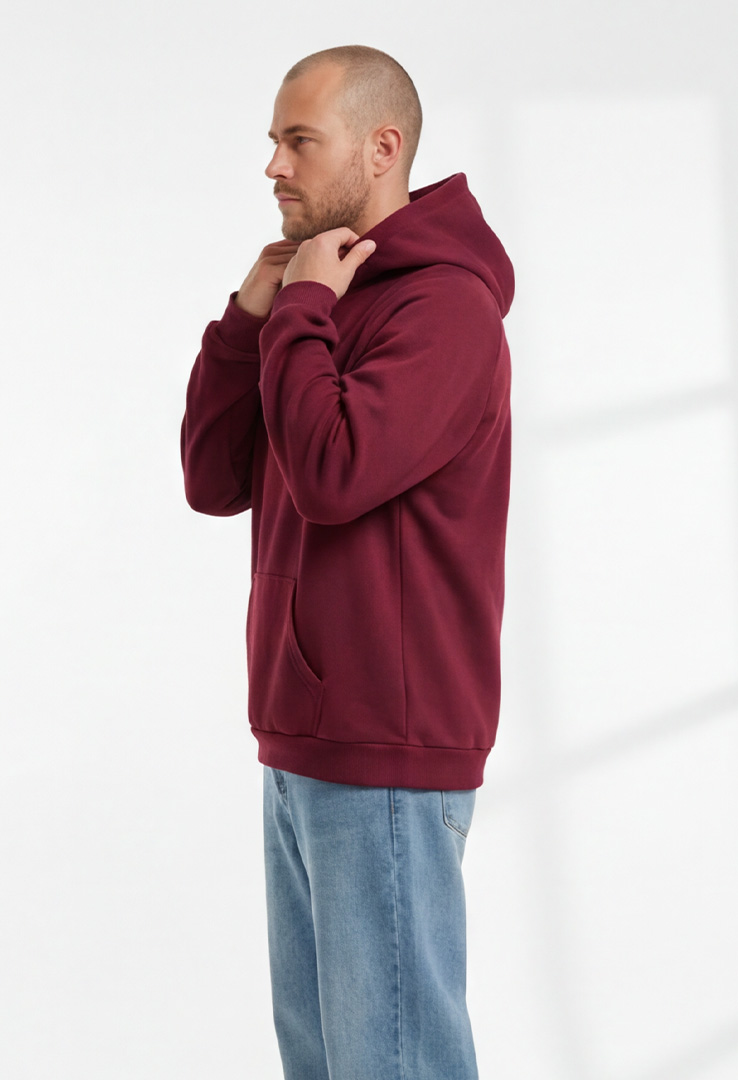 Basic Raglan Kapuzen Sweater Unisex