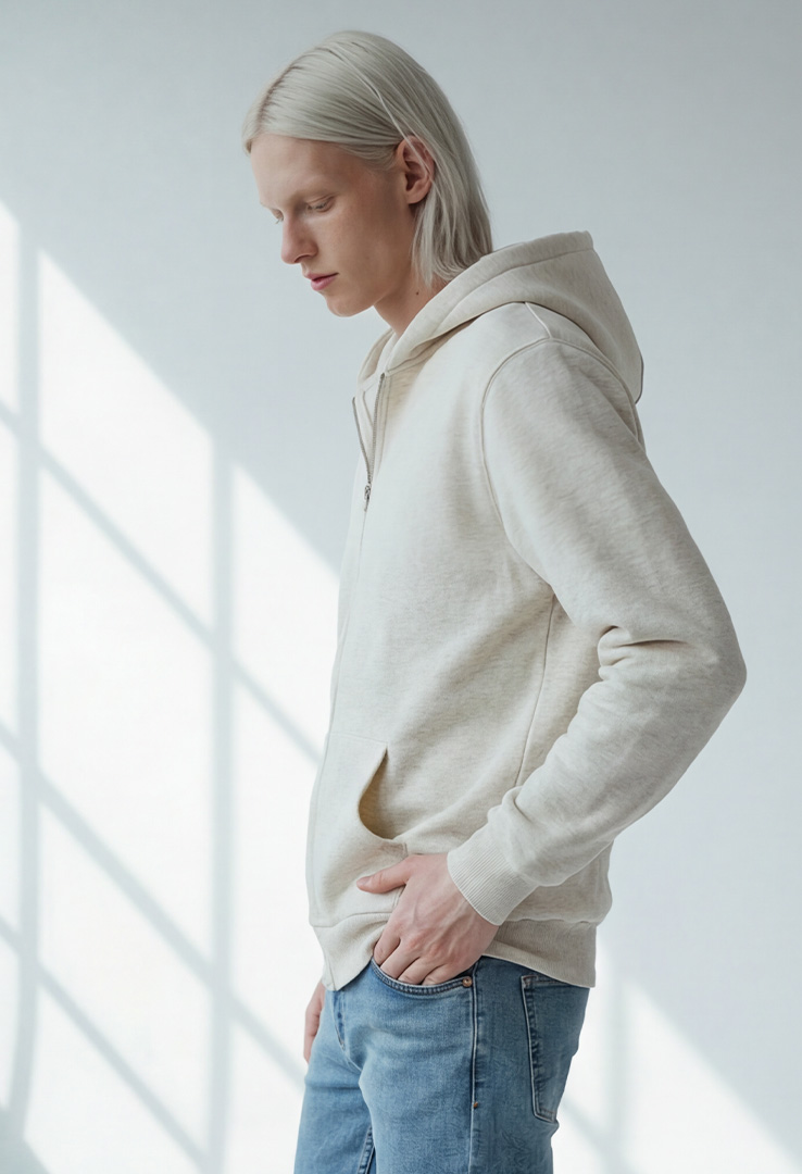 Unisex Kapuzen Sweatjacke