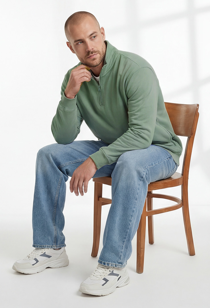 Halfzip Sweater Unisex