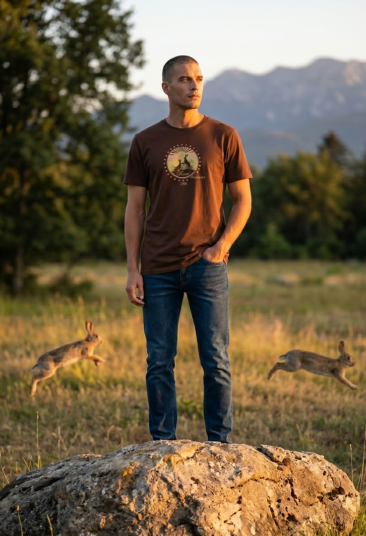 Print T-Shirt Forest Montain