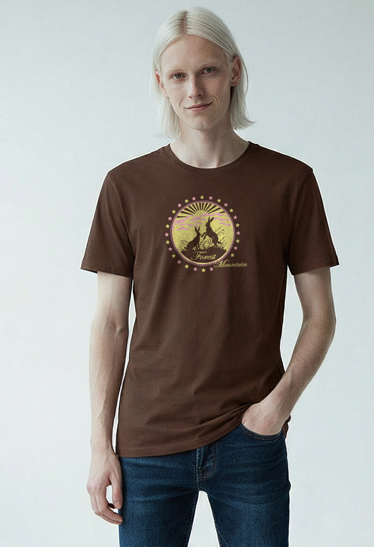 Print T-Shirt Forest Montain