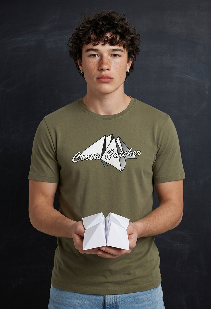 Print T-Shirt Cootie Catcher