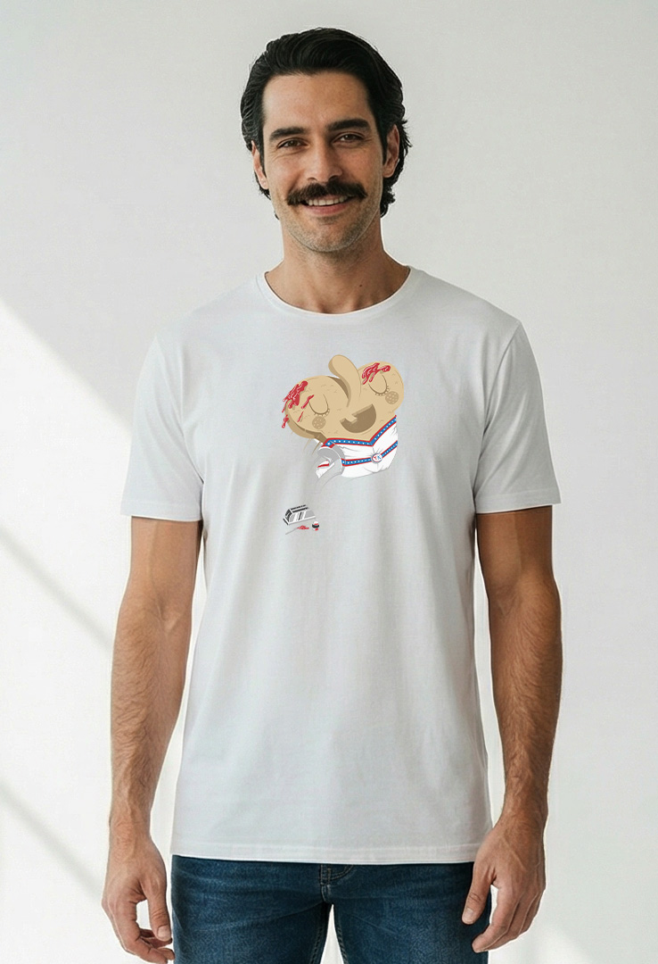 Print T-Shirt Toast Knievel
