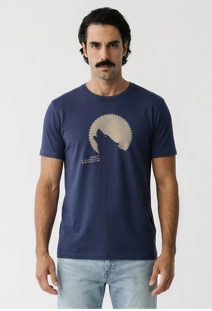 Print T-Shirt Night Legend