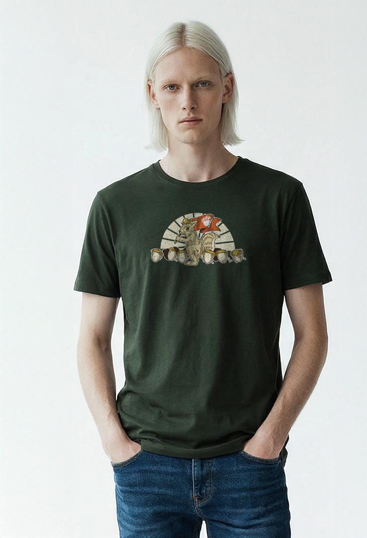 Print T-Shirt Hörnchen Revolution