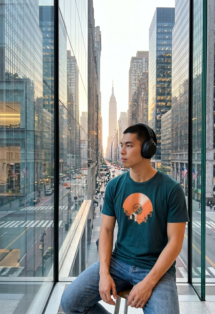 Print T-Shirt Vinyl City