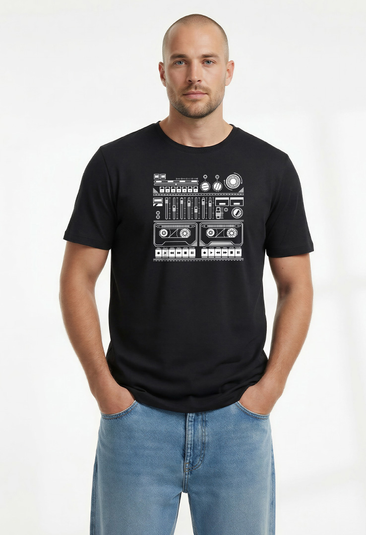 Print T-Shirt Doppel Tape