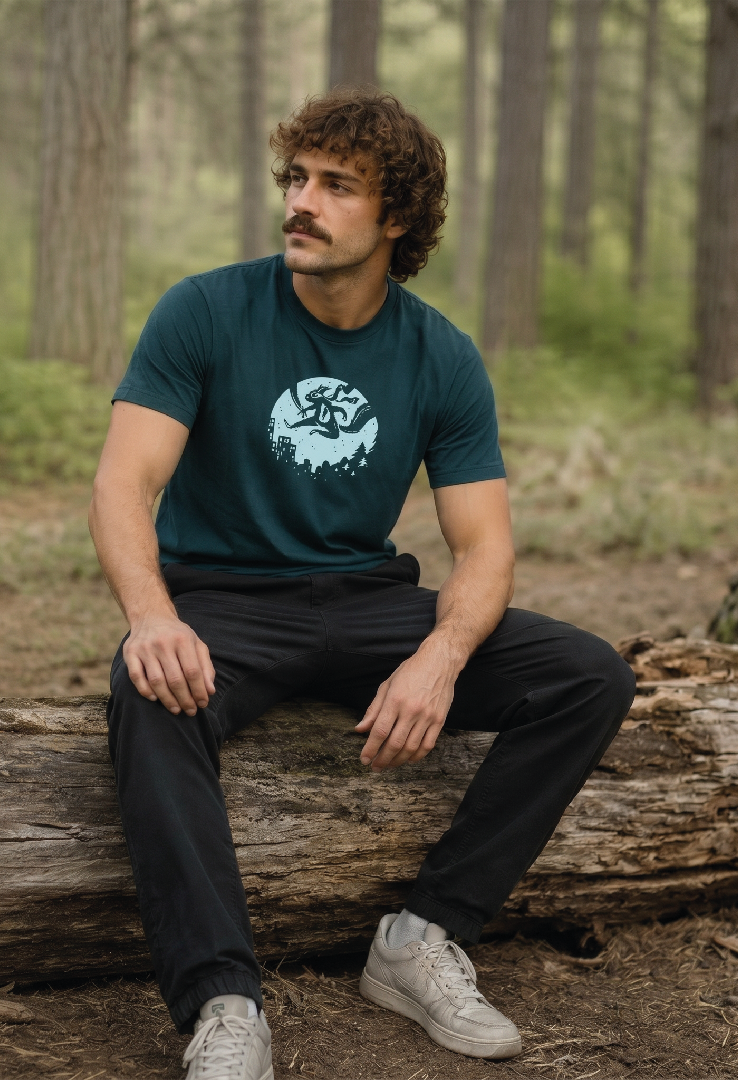 Print T-Shirt Natural Ninja