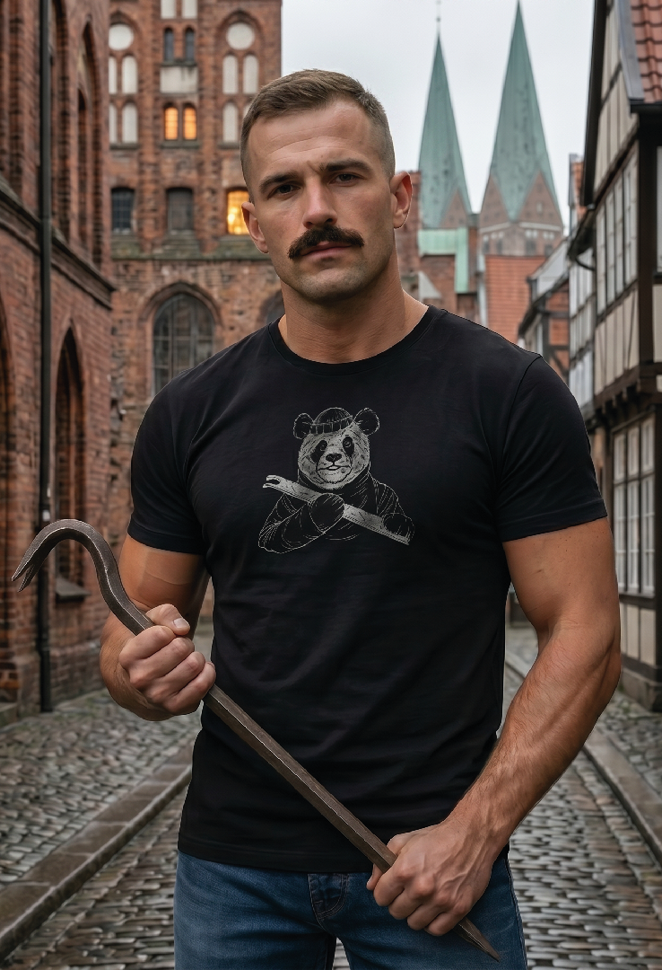 Print T-Shirt Bandito Panda