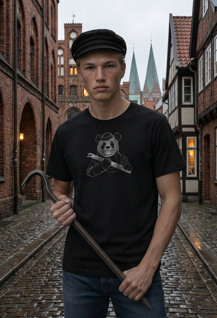 Print T-Shirt Bandito Panda