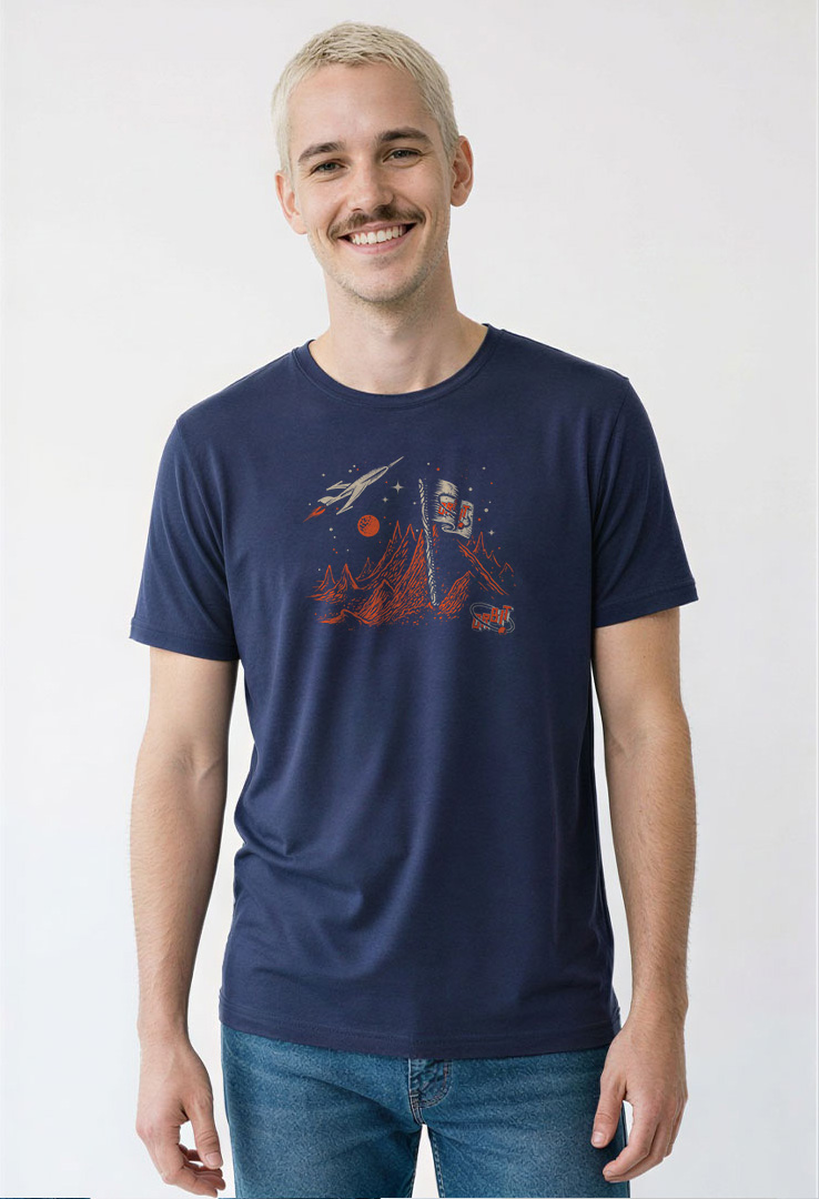 Print T-Shirt Orbit-Planet