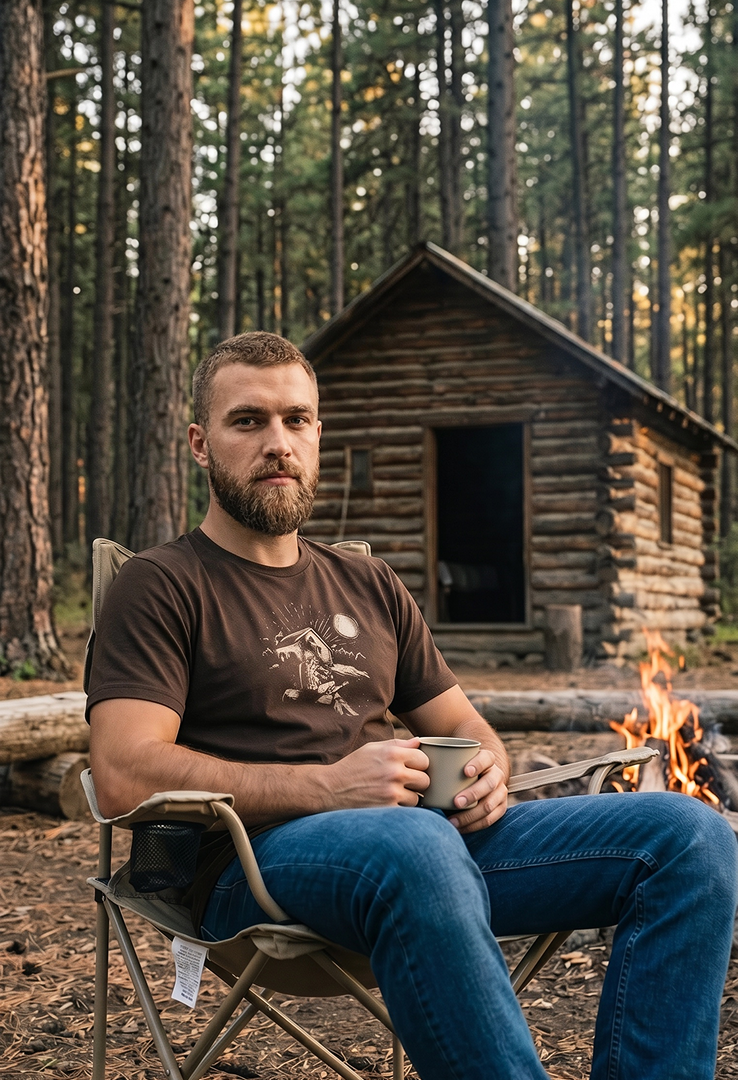 Print T-Shirt Lumber Home