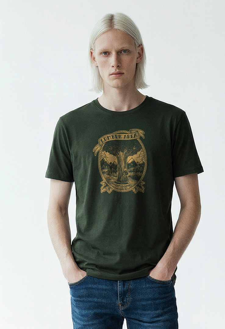 Print T-Shirt Lumber Area