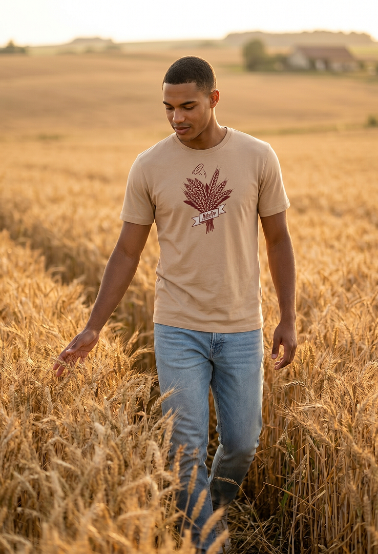 Print T-Shirt Naturtyp