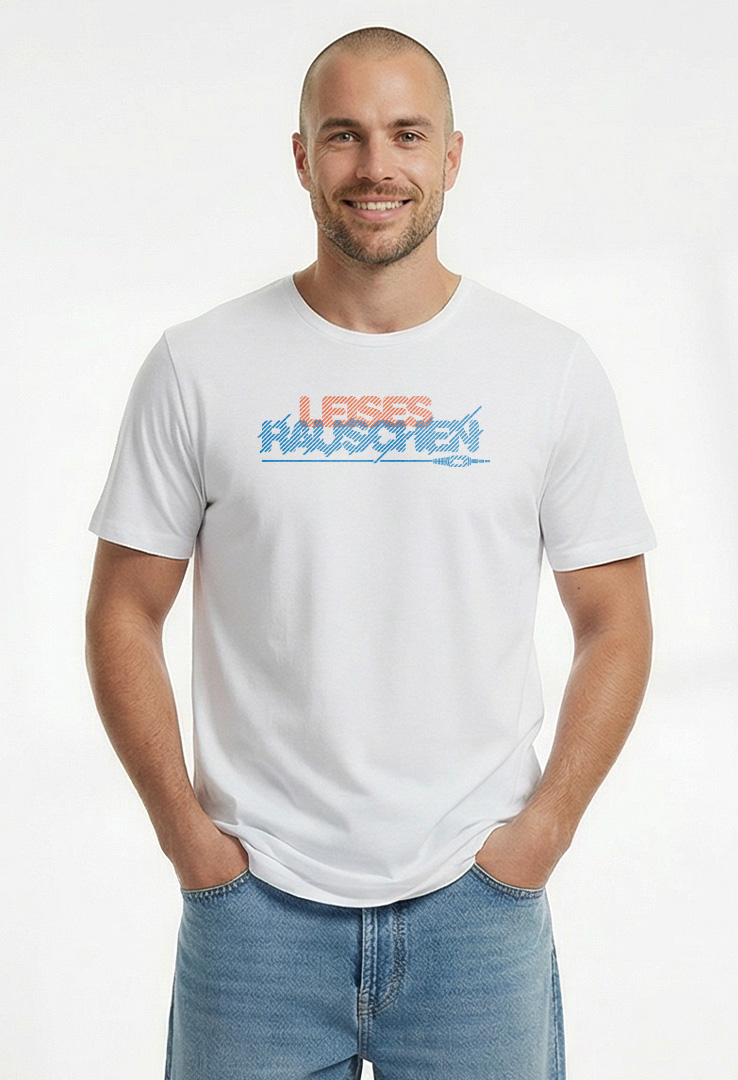 Print T-Shirt Leises Rauschen