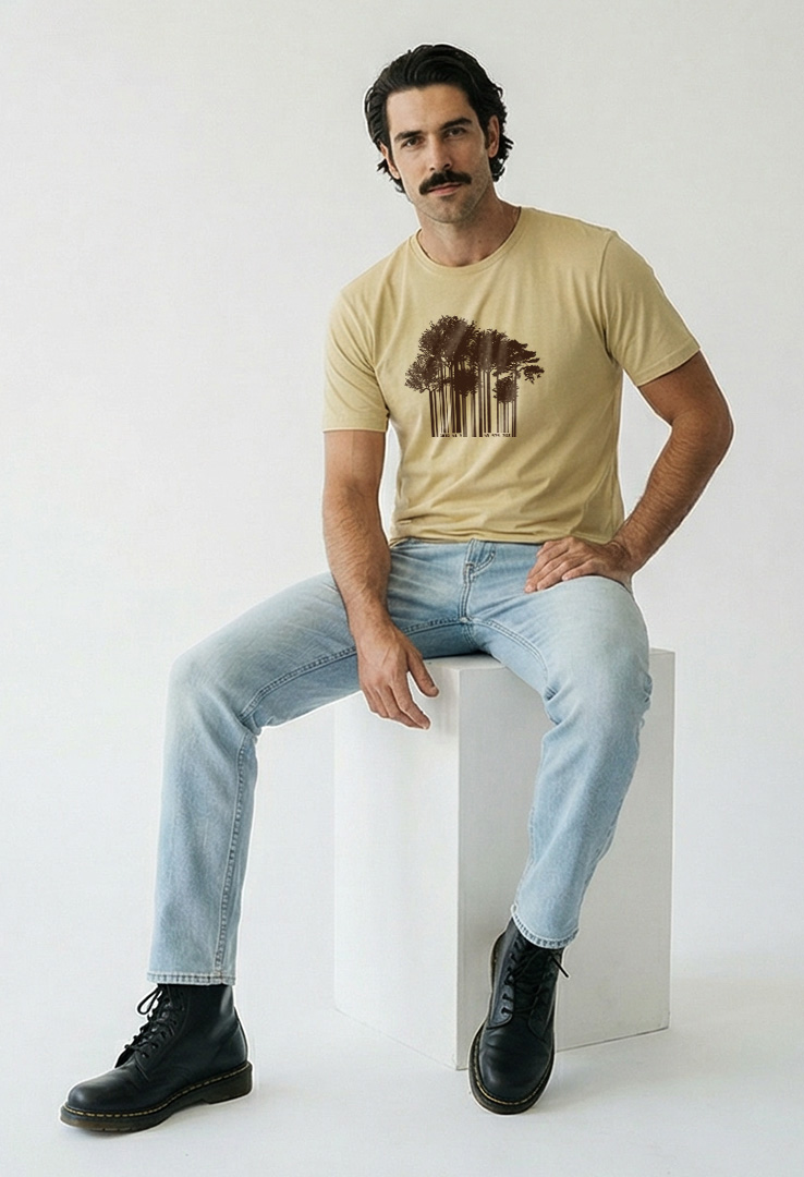 Print T-Shirt Barcode Wald