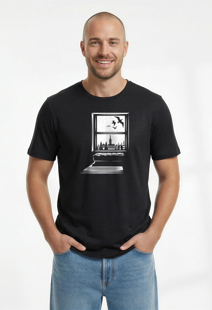 Print T-Shirt Lübeck Window