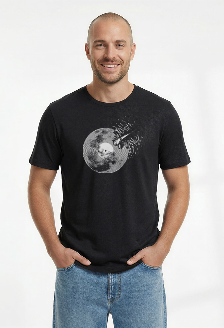 Print T-Shirt Vinyl Asteroid
