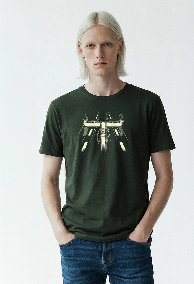 Print T-Shirt Rennrad