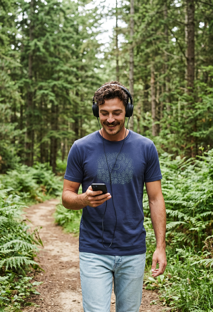 Print T-Shirt Vinyl Forest