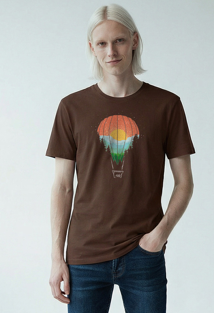 Print T-Shirt Ballon Night