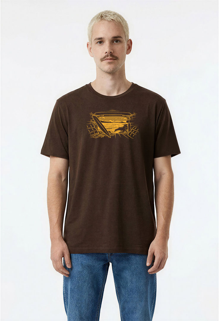 Print T-Shirt Camper Strand