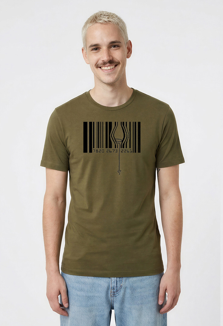 Print T-Shirt Barcode Knast
