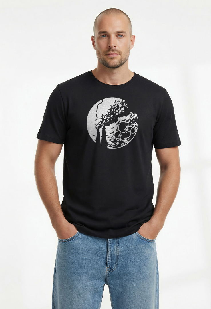 Print T-Shirt Mond Schlot