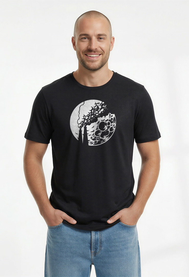 Print T-Shirt Mond Schlot