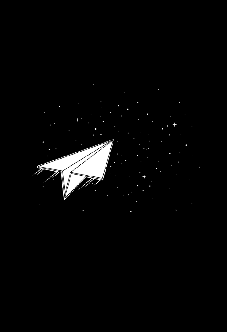 Print T-Shirt Paper Rocket