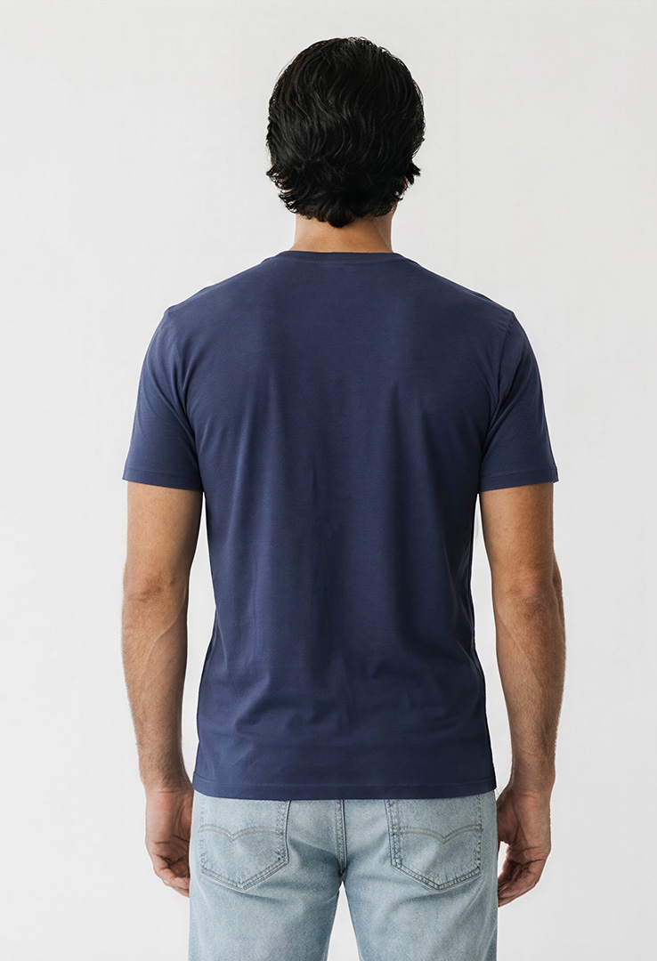 Print T-Shirt Flaschen Schiff