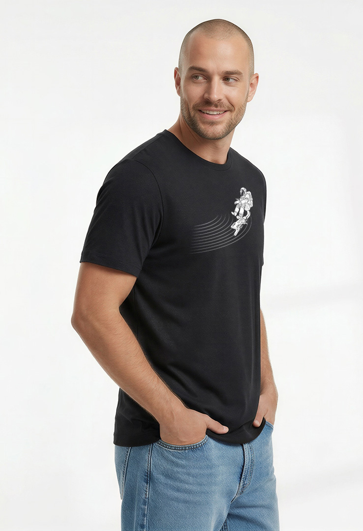 Print T-Shirt Astronaut Vinyl