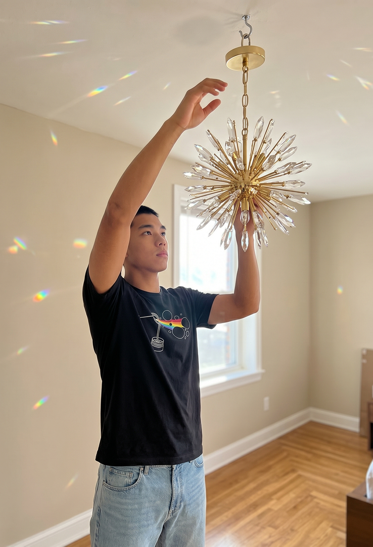 Print T-Shirt Prisma Seifenblasen