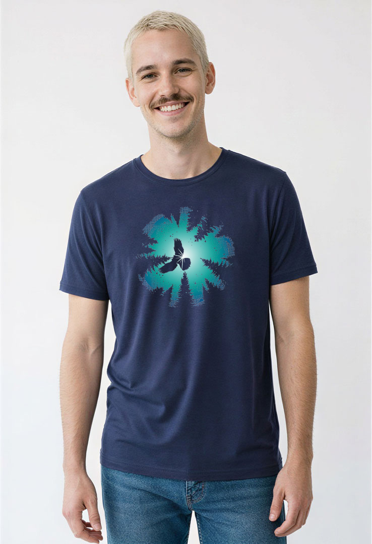 Print T-Shirt Night Owl