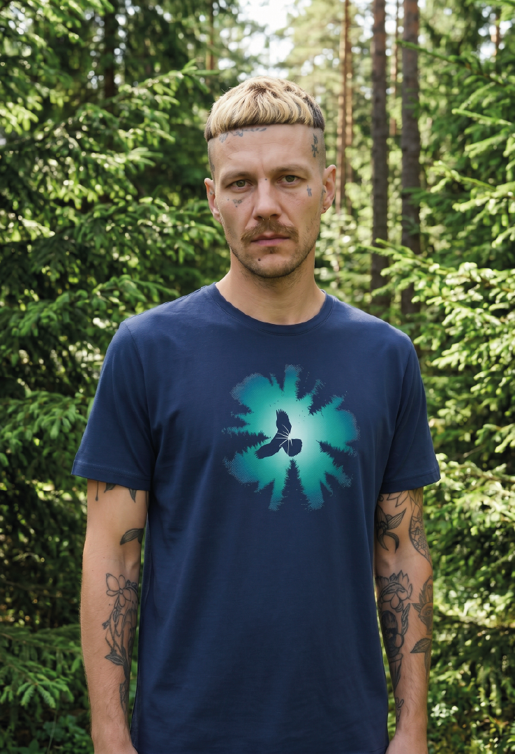 Print T-Shirt Night Owl