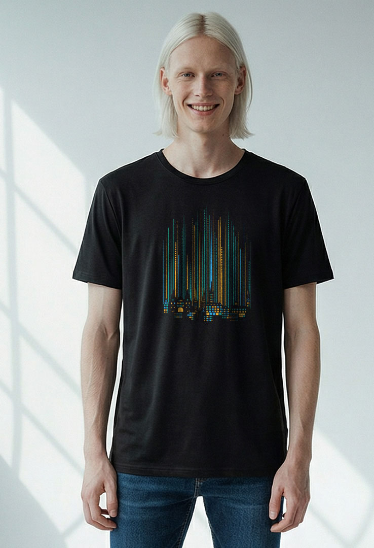 Print T-Shirt Nord Lichter