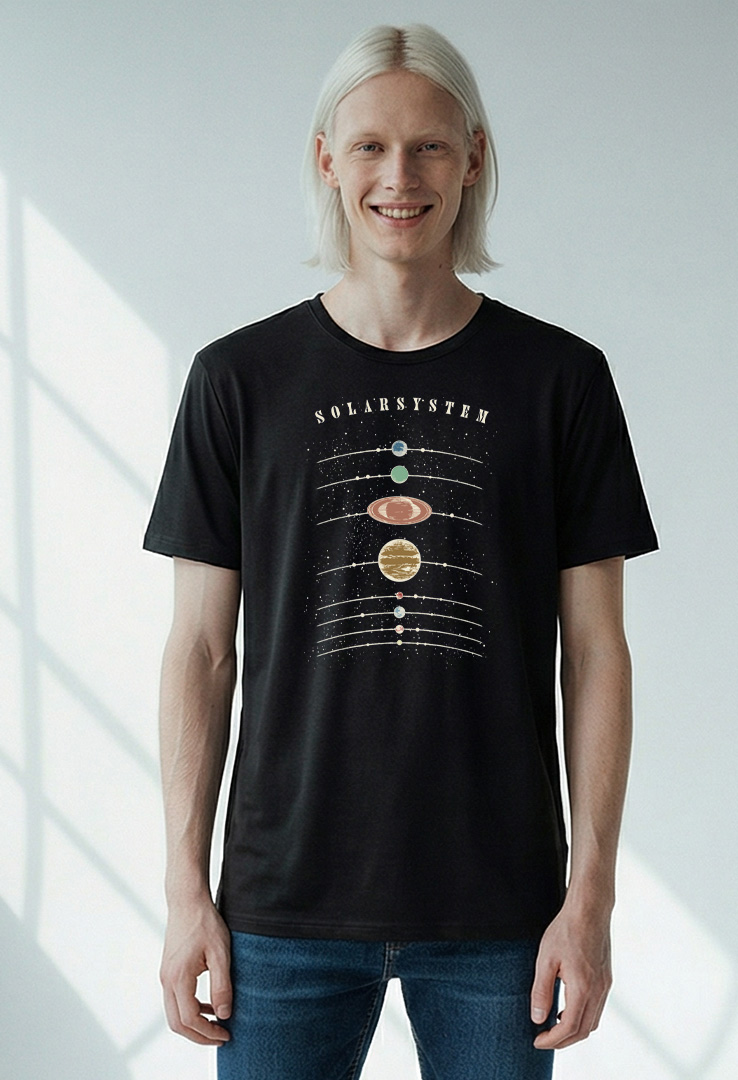 Print T-Shirt Solarsystem