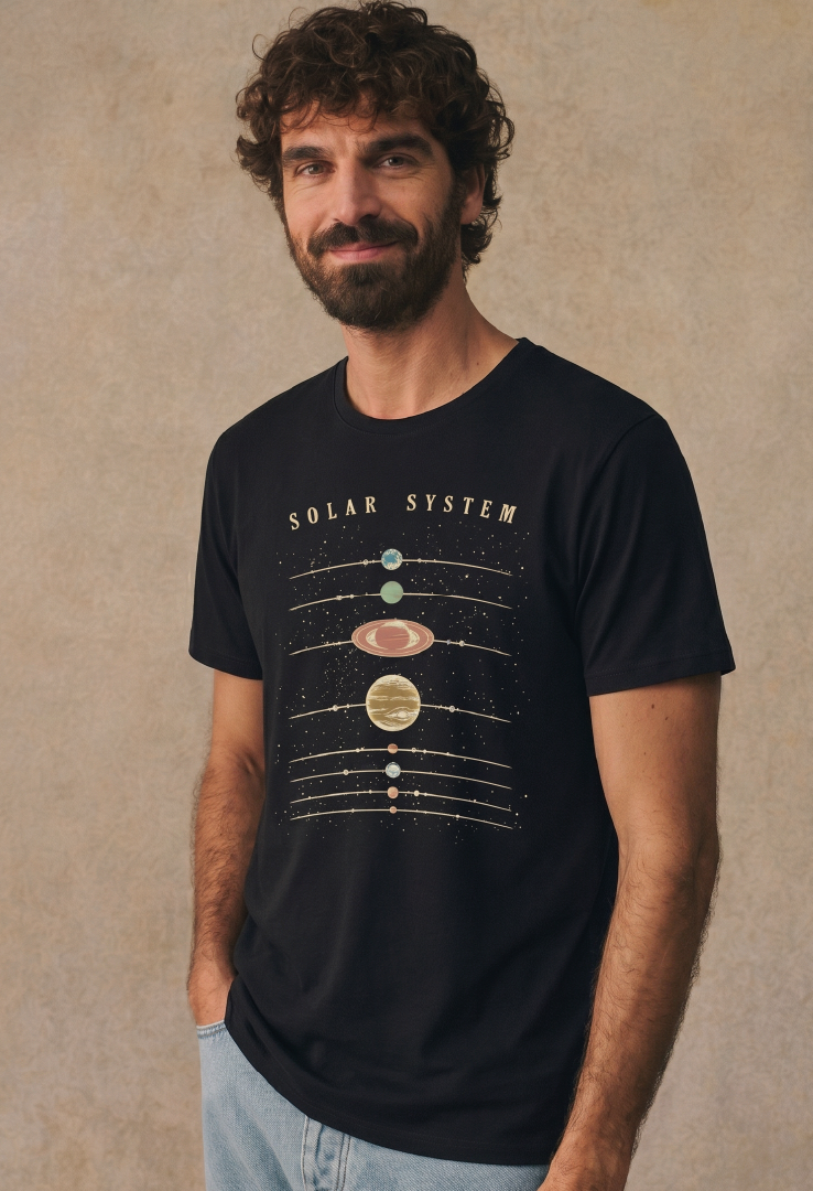Print T-Shirt Solarsystem
