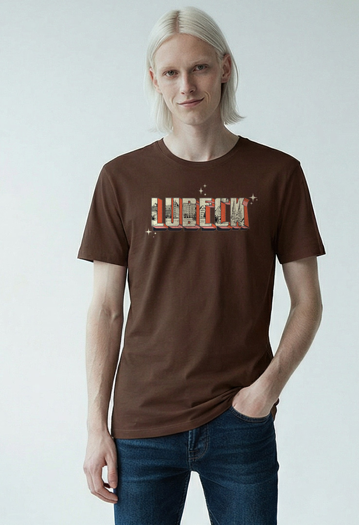 Print T-Shirt Lübeck Typo