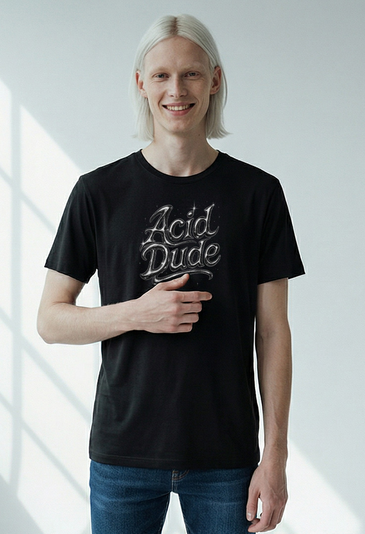 Print T-Shirt Acid Dude
