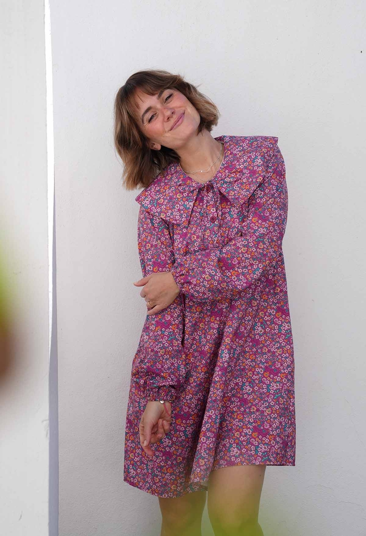 „Summer Statement“ Baumwollkleid